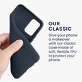 kwmobile Phone Case for Samsung Galaxy A02s Case - Wireless Charging - Protective Cover