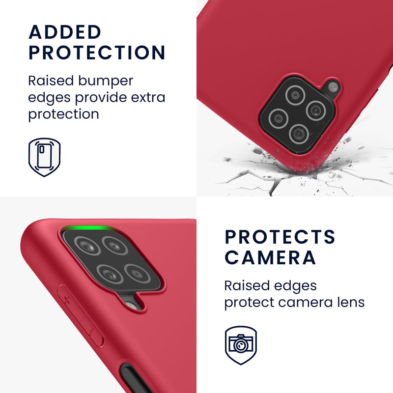 kwmobile Phone Case for Samsung Galaxy A12 Cover Protective Case