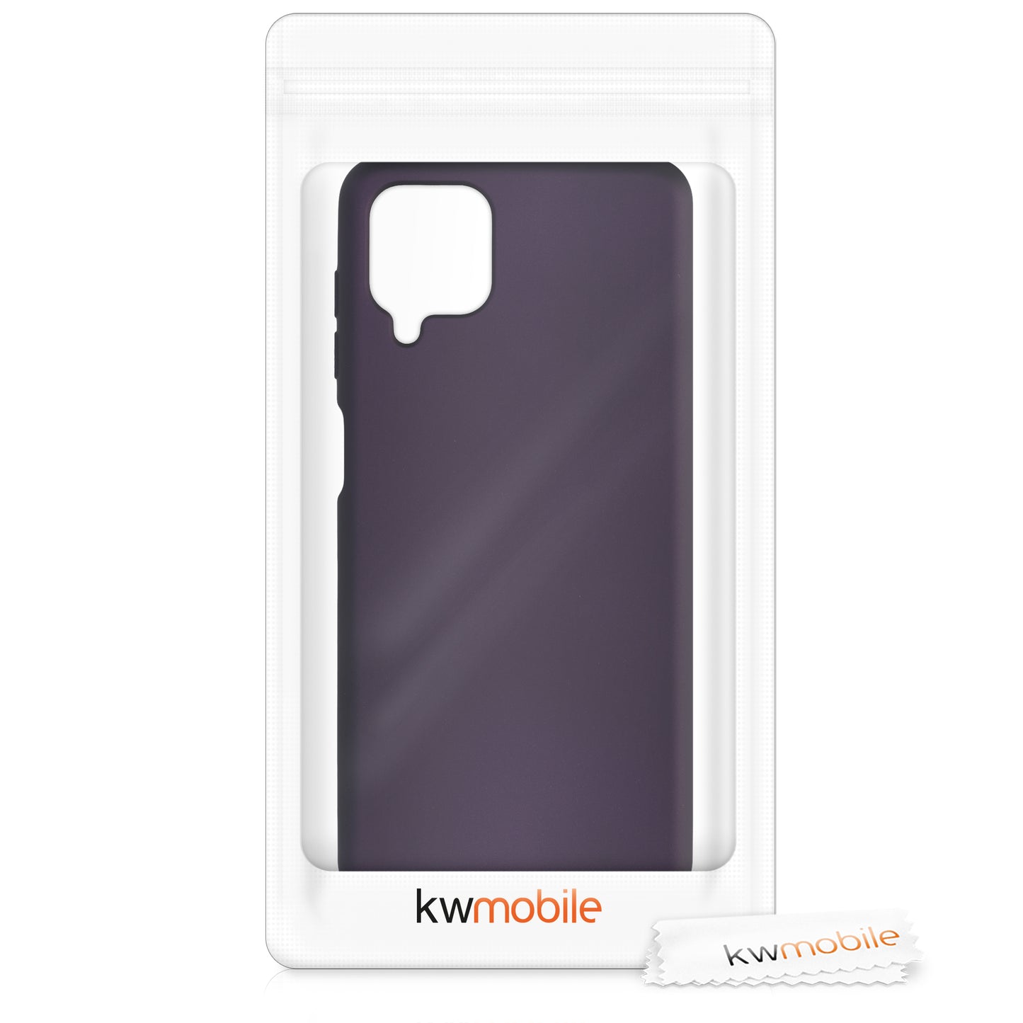 kwmobile Phone Case for Samsung Galaxy A12 - Silicone Cover Protector