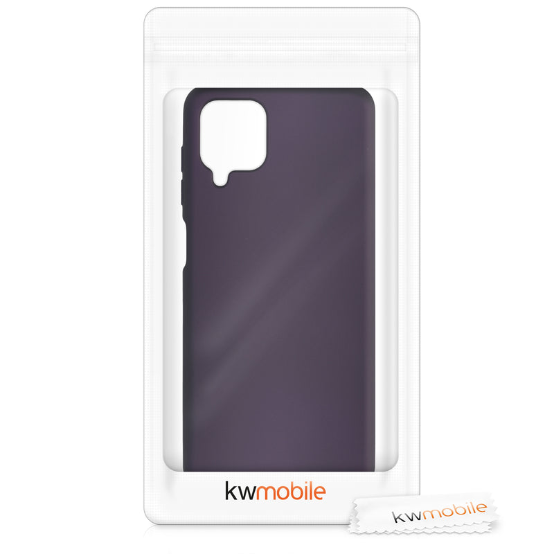 kwmobile Phone Case for Samsung Galaxy A12 - Silicone Cover Protector