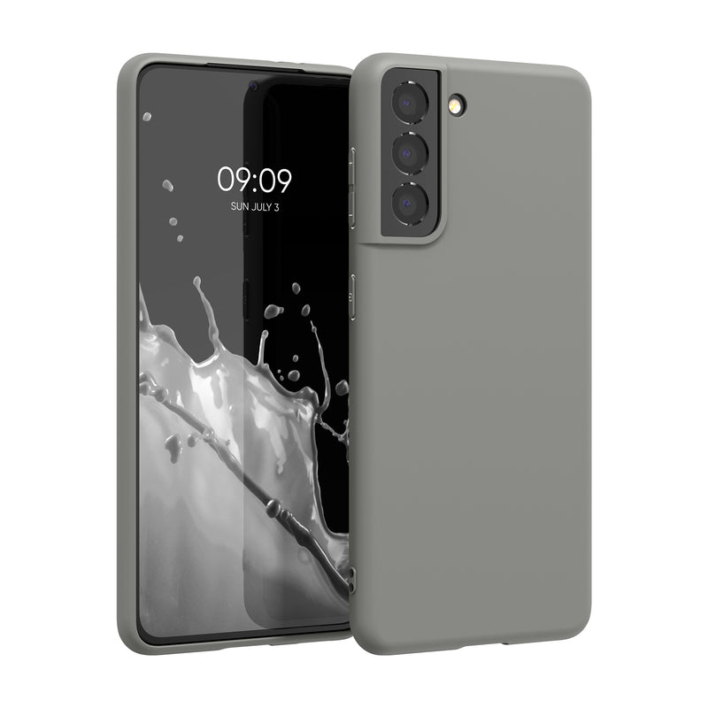 kwmobile Phone Case for Samsung Galaxy S21 - Wireless Charging - Protective Cover