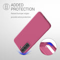 kwmobile Phone Case for Samsung Galaxy S21 - Wireless Charging - Protective Cover