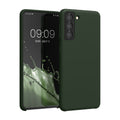 kwmobile Phone Case for Samsung Galaxy S21 - Silicone Case - Wireless Charging - Protective Cover