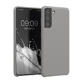 kwmobile Phone Case for Samsung Galaxy S21 - Silicone Case - Wireless Charging - Protective Cover
