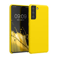kwmobile Phone Case for Samsung Galaxy S21 - Silicone Case - Wireless Charging - Protective Cover