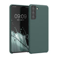 kwmobile Phone Case for Samsung Galaxy S21 - Silicone Case - Wireless Charging - Protective Cover