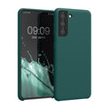 kwmobile Phone Case for Samsung Galaxy S21 - Silicone Case - Wireless Charging - Protective Cover