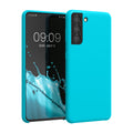kwmobile Phone Case for Samsung Galaxy S21 - Silicone Case - Wireless Charging - Protective Cover