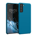 kwmobile Phone Case for Samsung Galaxy S21 - Silicone Case - Wireless Charging - Protective Cover