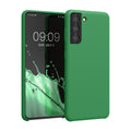 kwmobile Phone Case for Samsung Galaxy S21 - Silicone Case - Wireless Charging - Protective Cover