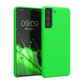kwmobile Phone Case for Samsung Galaxy S21 - Silicone Case - Wireless Charging - Protective Cover