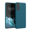 kwmobile Phone Case for Samsung Galaxy S21 - Silicone Case - Wireless Charging - Protective Cover