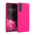 kwmobile Phone Case for Samsung Galaxy S21 - Silicone Case - Wireless Charging - Protective Cover