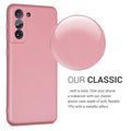 kwmobile Phone Case for Samsung Galaxy S21 - Silicone Case Protective Cover