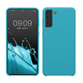 kwmobile Phone Case for Samsung Galaxy S21 Plus Case - Silicone Case - Wireless Charging - Protective Cover