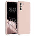kwmobile Phone Case for Samsung Galaxy S21 Plus Case - Silicone Case - Wireless Charging - Protective Cover