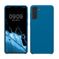 kwmobile Phone Case for Samsung Galaxy S21 Plus Case - Silicone Case - Wireless Charging - Protective Cover