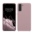 kwmobile Phone Case for Samsung Galaxy S21 Plus Case - Silicone Case - Wireless Charging - Protective Cover