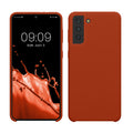 kwmobile Phone Case for Samsung Galaxy S21 Plus Case - Silicone Case - Wireless Charging - Protective Cover