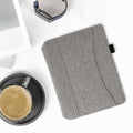 kwmobile Flip Case Compatible with Kobo Aura H2O Edition 2 - Front Pocket Hand Strap
