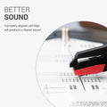 Protractor for Cartridge Alignment Turntable
