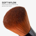 Nylon cleaning brush for records