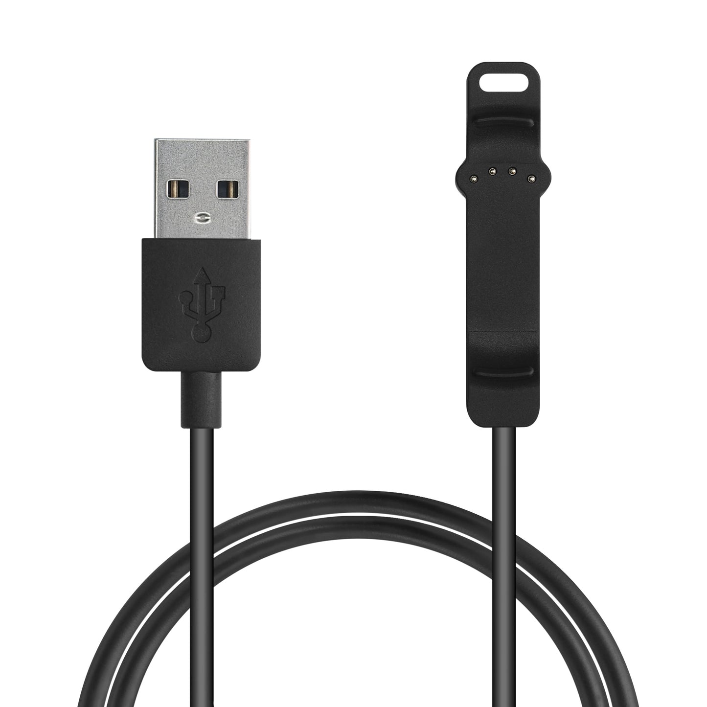 kwmobile USB Cable Charger compatible with Polar Unite Charging Cable - Smart Watch Replacement Cable - Fitness Tracker Charging Cable
