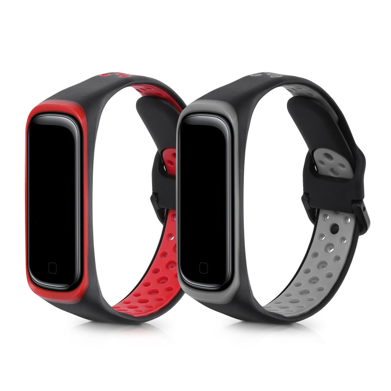 kwmobile Watch Strap for Samsung Galaxy Fit 2 Band Fitness Tracker Strap Set Replacement Band Smartwatch