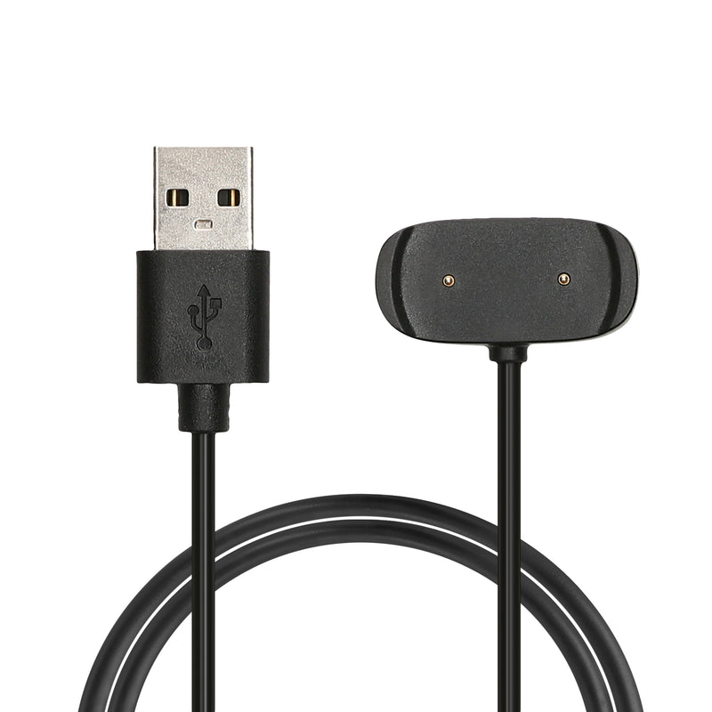 kwmobile USB Charger Cable compatible with Huami Amazfit Bip U / Bip U Pro / GTS 2e / GTR 2e / GTS 2 Mini / Pop Charging Cable Smart Watch Replacement Cable Fitness Tracker Charging Cable