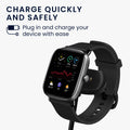 kwmobile USB Charger Cable compatible with Huami Amazfit Bip U / Bip U Pro / GTS 2e / GTR 2e / GTS 2 Mini / Pop Charging Cable Smart Watch Replacement Cable Fitness Tracker Charging Cable