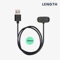 kwmobile USB Charger Cable compatible with Huami Amazfit Bip U / Bip U Pro / GTS 2e / GTR 2e / GTS 2 Mini / Pop Charging Cable Smart Watch Replacement Cable Fitness Tracker Charging Cable