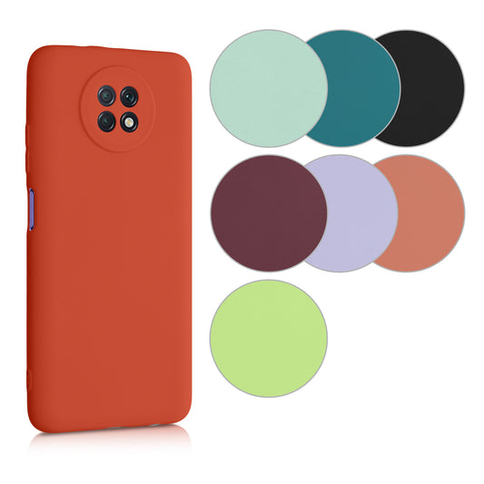 kwmobile Hülle kompatibel mit Xiaomi Redmi Note 9T Hülle - weiches TPU Silikon Case - Cover geeignet für kabelloses Laden - Mandarin Orange Mandarin Orange  
