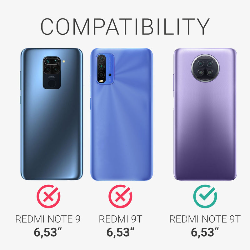 kwmobile Phone Case for Xiaomi Redmi Note 9T Cover Protective Case