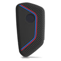 kwmobile Car Key Protection Case Compatible with VW Golf 8 3-Button Car Key Fob Cover