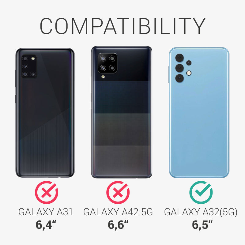 kwmobile Phone Case for Samsung Galaxy A32 5G - Silicone Case - Protective Cover
