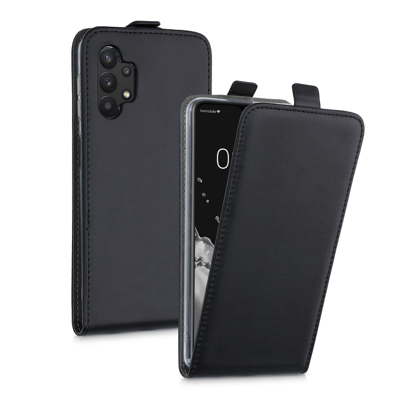 kwmobile Protective Case Compatible with Samsung Galaxy A32 5G - Flip Case Phone Cover