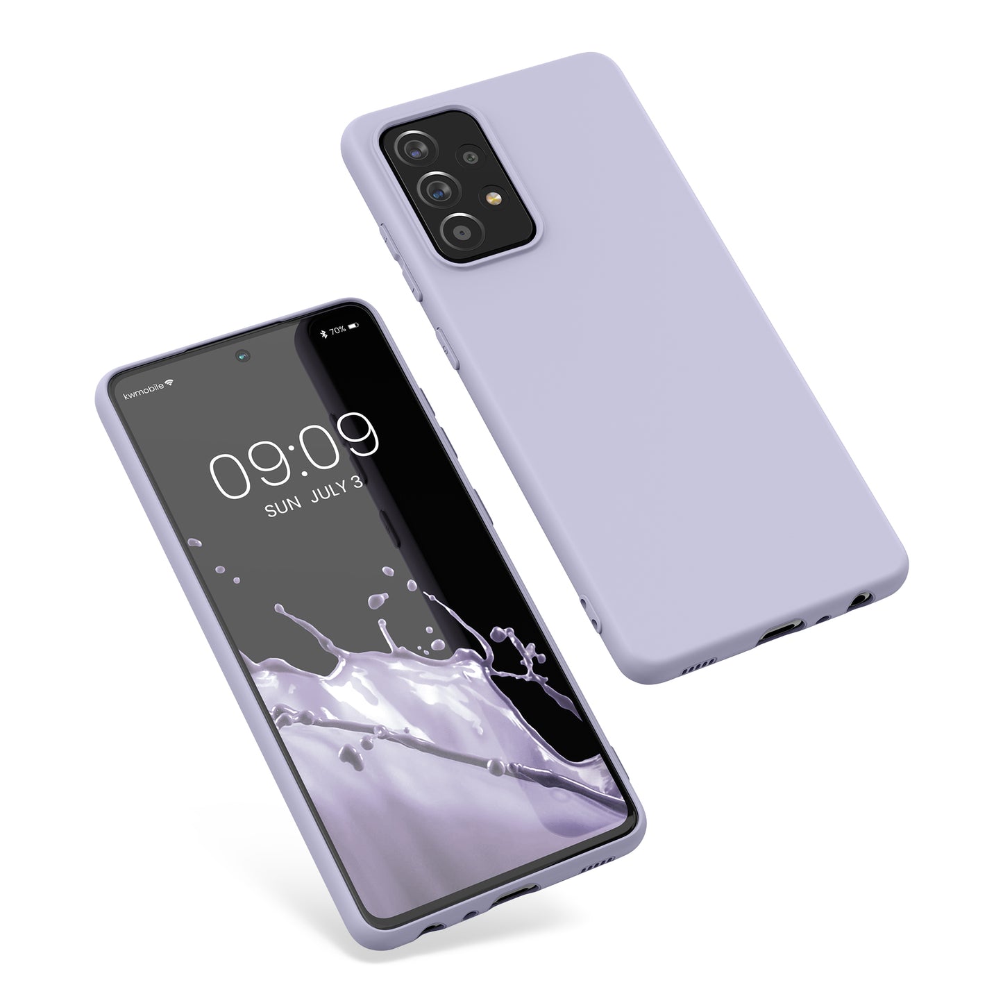 kwmobile Phone Case for Samsung Galaxy A52 / A52 5G / A52s 5G Case - Wireless Charging - Protective Cover