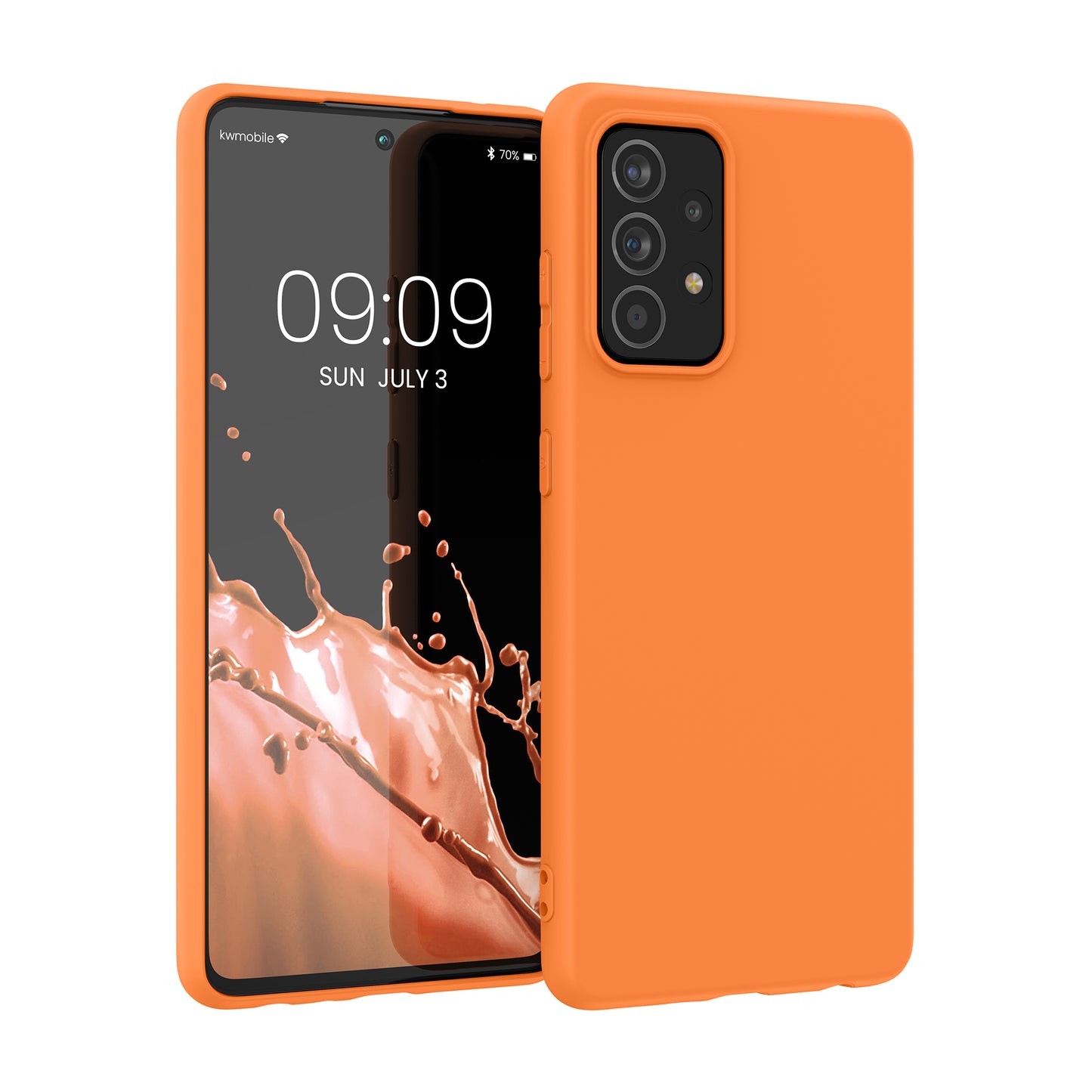 kwmobile Phone Case for Samsung Galaxy A52 / A52 5G / A52s 5G Case - Wireless Charging - Protective Cover