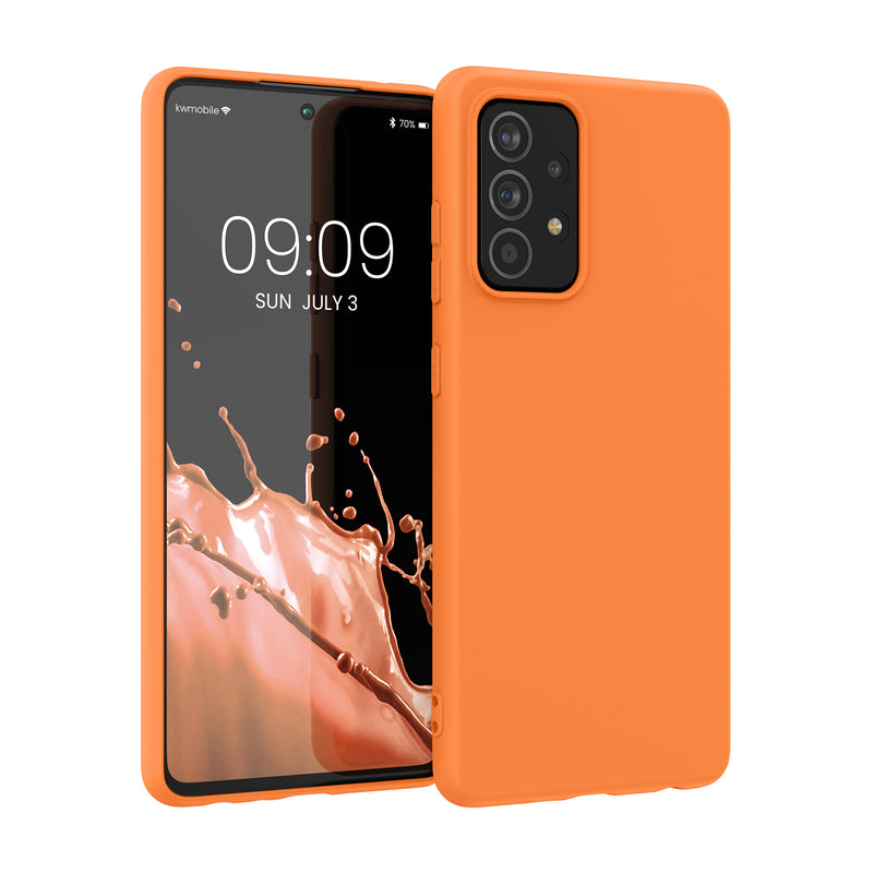 kwmobile Phone Case for Samsung Galaxy A52 / A52 5G / A52s 5G Case - Wireless Charging - Protective Cover