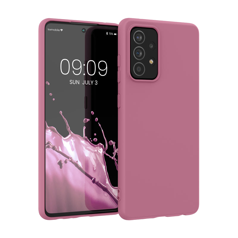 kwmobile Phone Case for Samsung Galaxy A52 / A52 5G / A52s 5G Case - Wireless Charging - Protective Cover