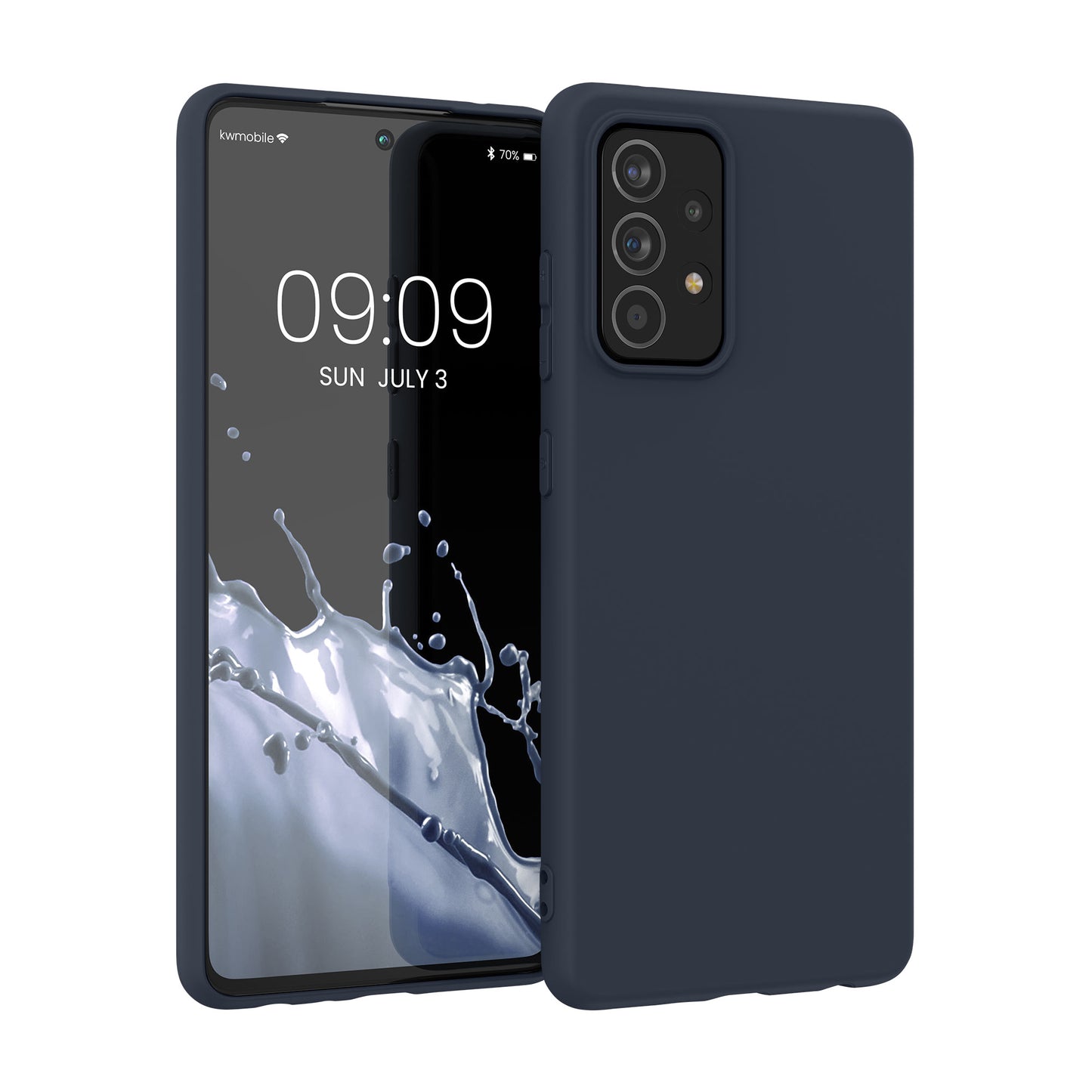 kwmobile Phone Case for Samsung Galaxy A52 / A52 5G / A52s 5G Case - Wireless Charging - Protective Cover