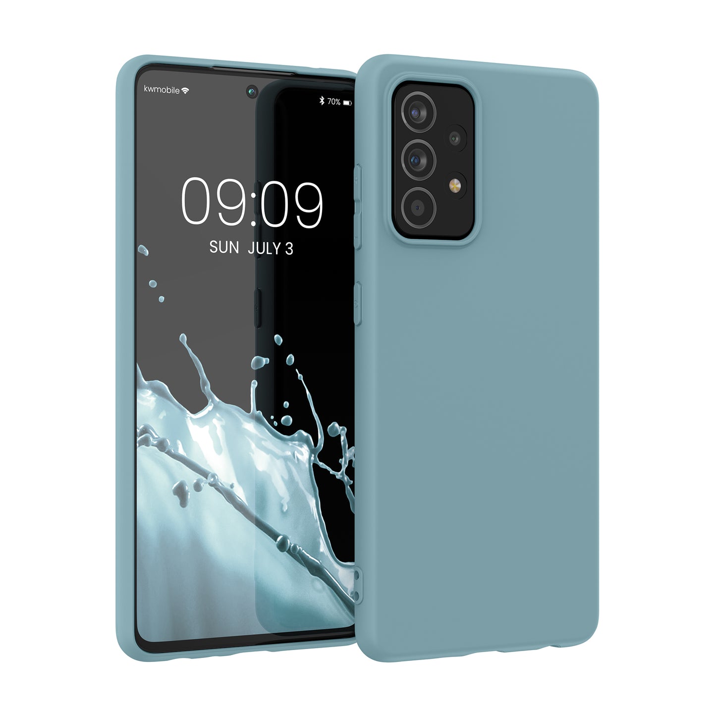 kwmobile Phone Case for Samsung Galaxy A52 / A52 5G / A52s 5G Case - Wireless Charging - Protective Cover