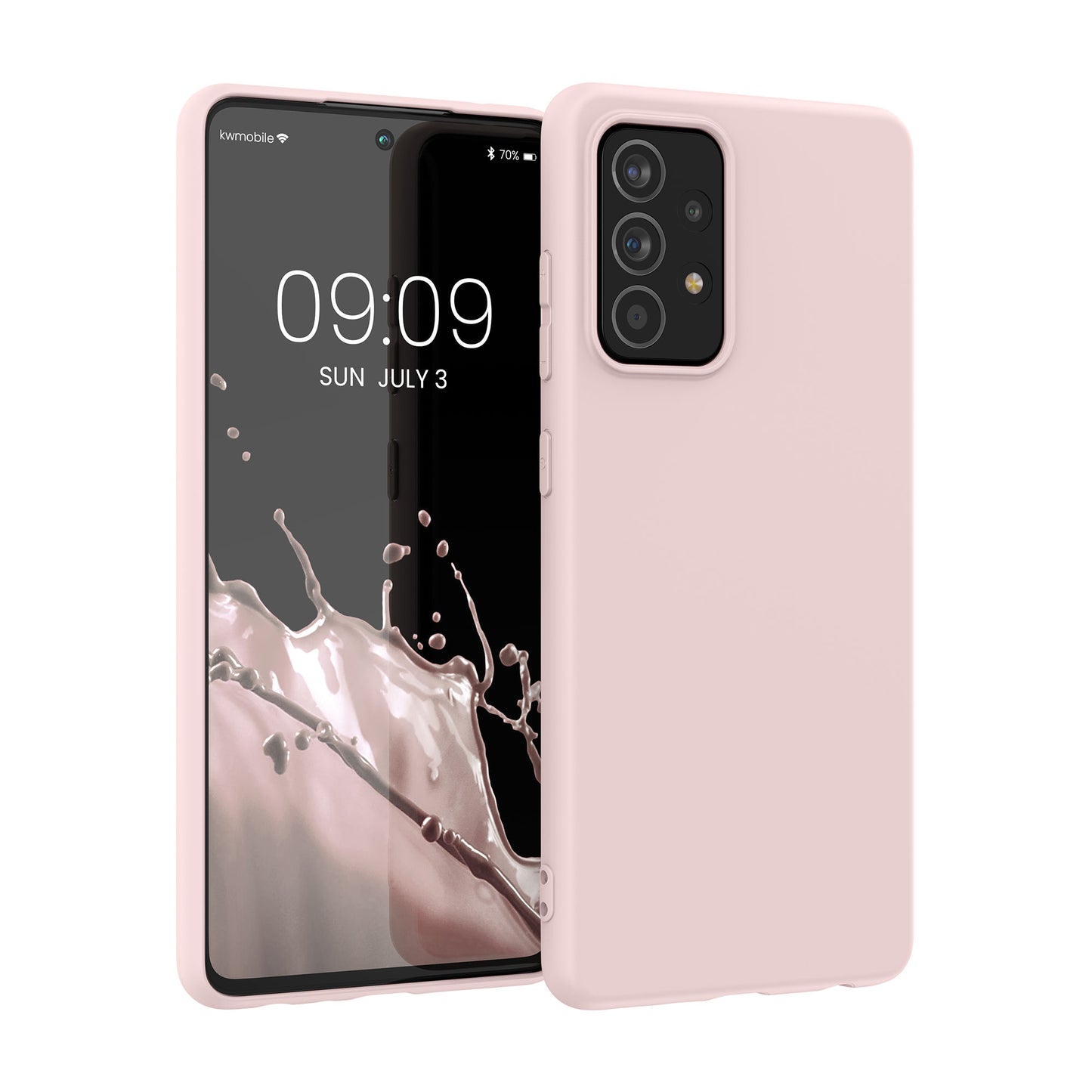 kwmobile Phone Case for Samsung Galaxy A52 / A52 5G / A52s 5G Case - Wireless Charging - Protective Cover
