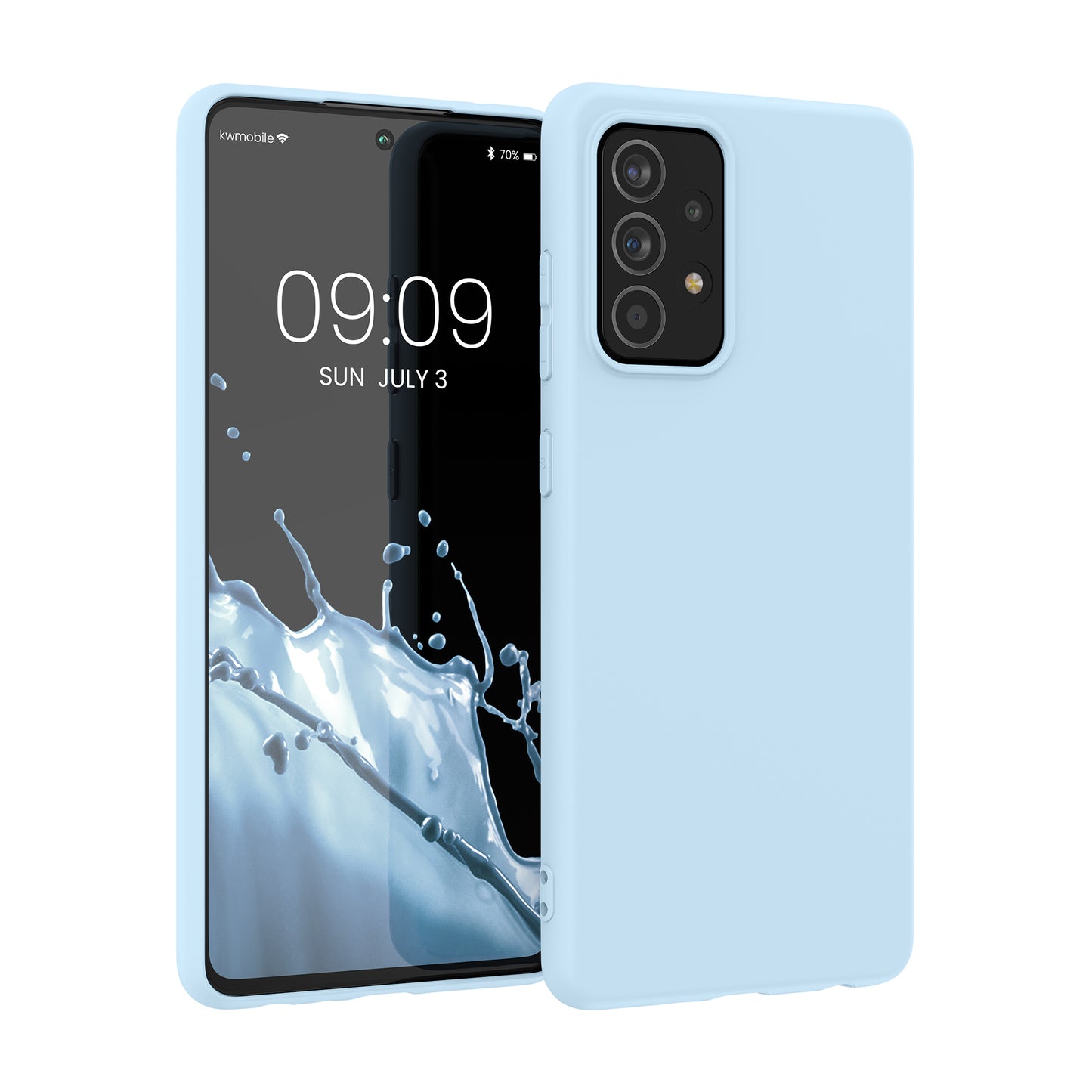 kwmobile Phone Case for Samsung Galaxy A52 / A52 5G / A52s 5G Case - Wireless Charging - Protective Cover