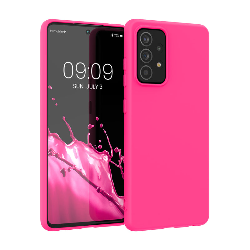kwmobile Phone Case for Samsung Galaxy A52 / A52 5G / A52s 5G Case - Wireless Charging - Protective Cover