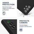 kwmobile Cell Phone Case for Samsung Galaxy A52 / A52 5G / A52s 5G - Silicone Case - Wireless Charging - Protective Cover