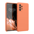 kwmobile Cell Phone Case for Samsung Galaxy A52 / A52 5G / A52s 5G - Silicone Case - Wireless Charging - Protective Cover