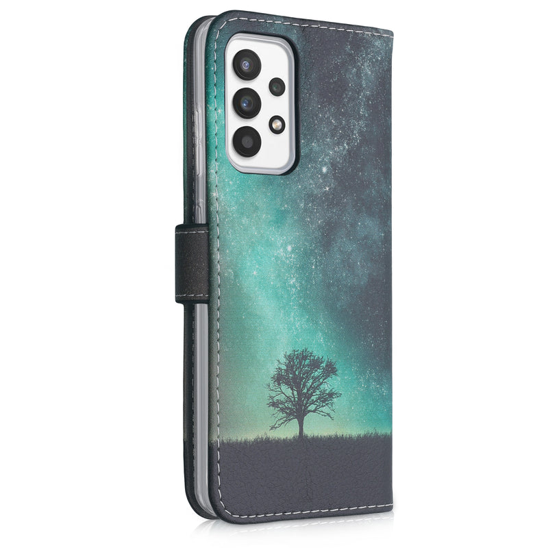 kwmobile Wallet Case Compatible with Samsung Galaxy A52 / A52 5G / A52s 5G Cover - Case with Stand and Card Slots