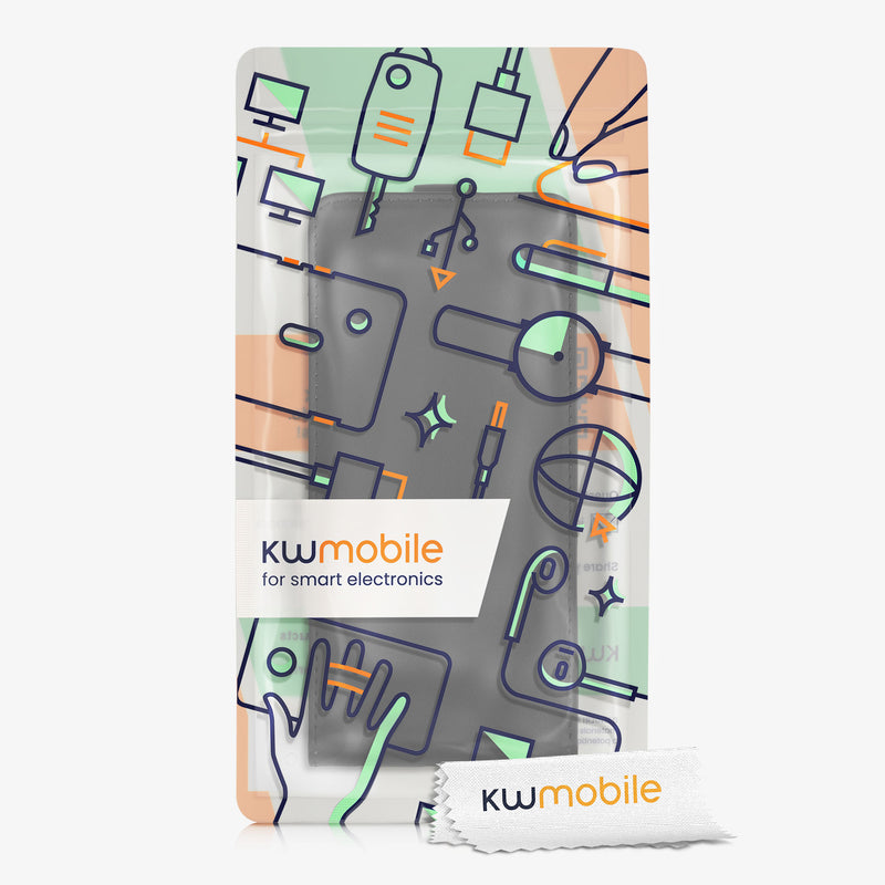 kwmobile Protective Case Compatible with Samsung Galaxy A52 / A52 5G / A52s 5G - Flip Cover Phone Case