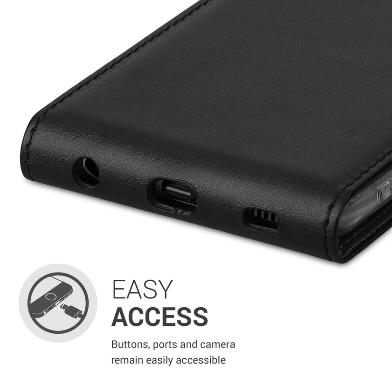 kwmobile Protective Case Compatible with Samsung Galaxy A52 / A52 5G / A52s 5G - Flip Cover Phone Case